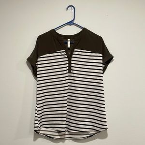 PerSeption Concept Striped Blouse